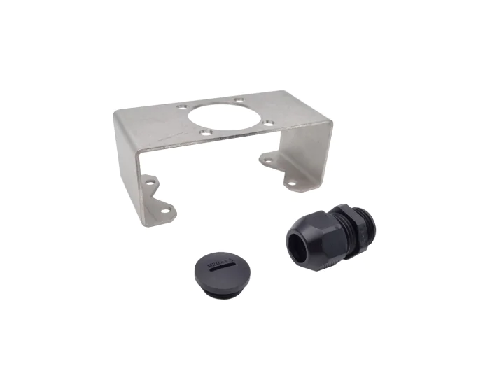Stainless steel mounting set for SF limit switch boxes NAMUR 2