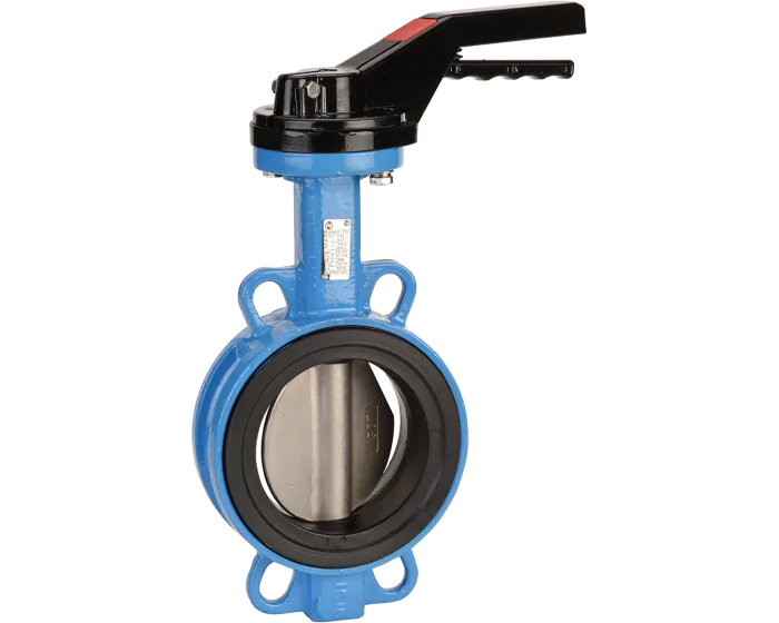 Ductile iron butterfly valve 1177 Wafer CF8M disc/NBR seat DN40