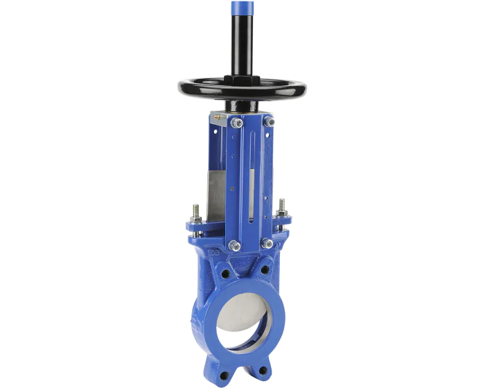 Cast iron knife gate valve 171 F304 gate/EPDM seat with wheel DN50
