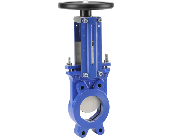 Cast iron knife gate valve 178 F304 gate/NBR seat