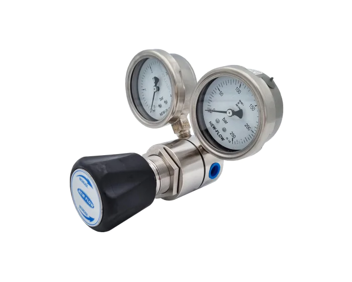 St. steel pressure reducing valve PRU NPT 1/4'' 240 bar - 0.07-3.4 bar