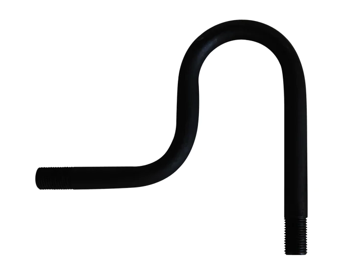 Carbon steel U type male/male PN25 1/4''